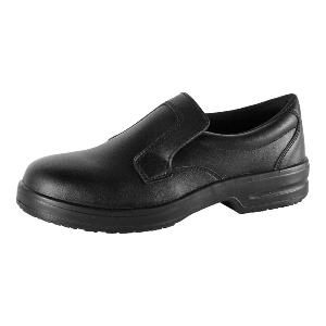Black Slip-On Nursing Shoes