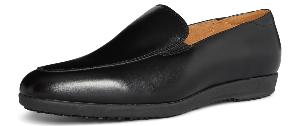 Carolina Ladies Black Leather Slip on Work Shoes