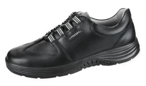 Black ESD Leather Trainers