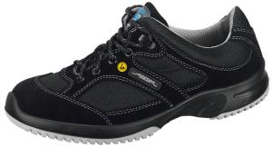 ESD Black Velours breathable textile inlays trainers 31721