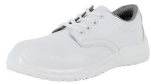 White Microfibfre Lace up SAFETY Shoe SRC03