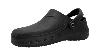 Freewalk Black Antistatic EPA Washable Clog No Vents closed heel 