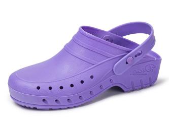 Purple Washable Autoclave Plastic Clogs