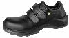 Black Leather Three Fastening Straps Safety shoes 5010858