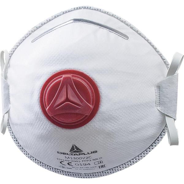 10 Disposable HalfFace Masks with a Valve