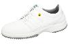 ESD White leather honeycomb pattern  SAFETY Trainer 31760