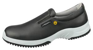 Black ESD Microfibre Slip-On Shoes