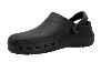 Freewalk Black Antistatic EPA Washable Clog Closed Heel 