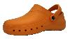 Freewalk Orange Antistatic EPA Washable Clog Closed Heel 