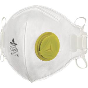 10 Single Use Half-Face Masks with a Valve