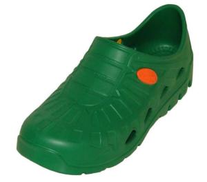 Extreme Spring Green Washable Nursing Clogs