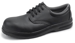 Black Lace-Up Nursing Shoes