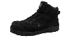 Black mesh lace up upper safety boots SRC slip resistant