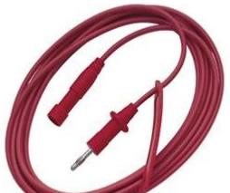 Reusable Monopolar Diathermy Cables 4.8mm pin block end 5 metre length 0101-02