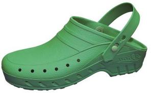 Green Autoclavable clogs