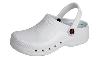 White Washable SRC Comfort Nursing Clogs