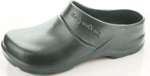 Black Washable Bio Clogs for general use.