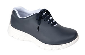 Altea Blue Microfibre Lace up Shoes