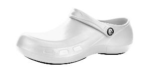 White EVA Anti-Static Washable Nursing Clogs