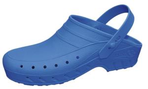 Blue Washable Autoclave Plastic Clogs