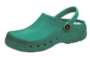 Green Washable SRC Comfort Nursing Clogs