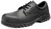 Tulsa Black Leather SAFETY Shoes Slip Resistant Sole Anti-static 