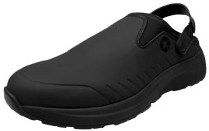 Prolite clogs matte finish microfibre uppers elasticated Instep with heel straps