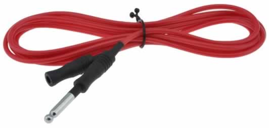 Reusable Monopolar Diathermy Cables 8mm bovie pin 5 metre cable 0101-04
